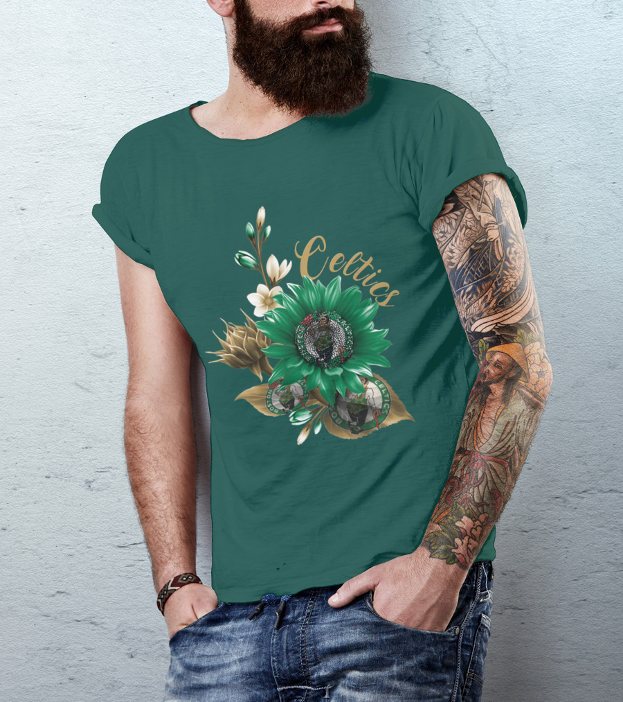 Celtics Boston Celtics Floral T-Shirt