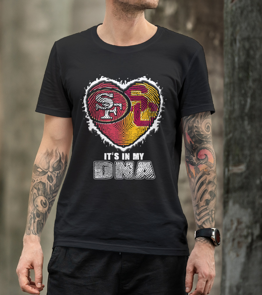 San Francisco Football Trojans It's In My Dna T-Shirt