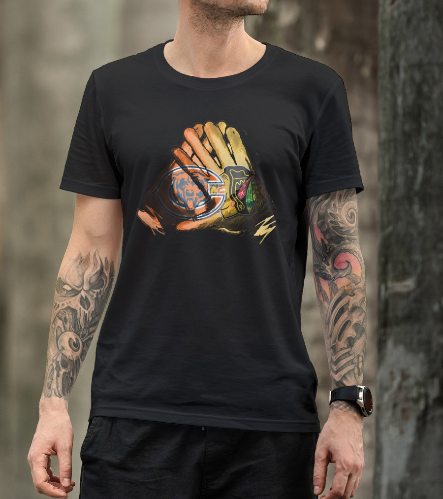 Bears And Blackhawks For Life Fol 006 T-Shirt