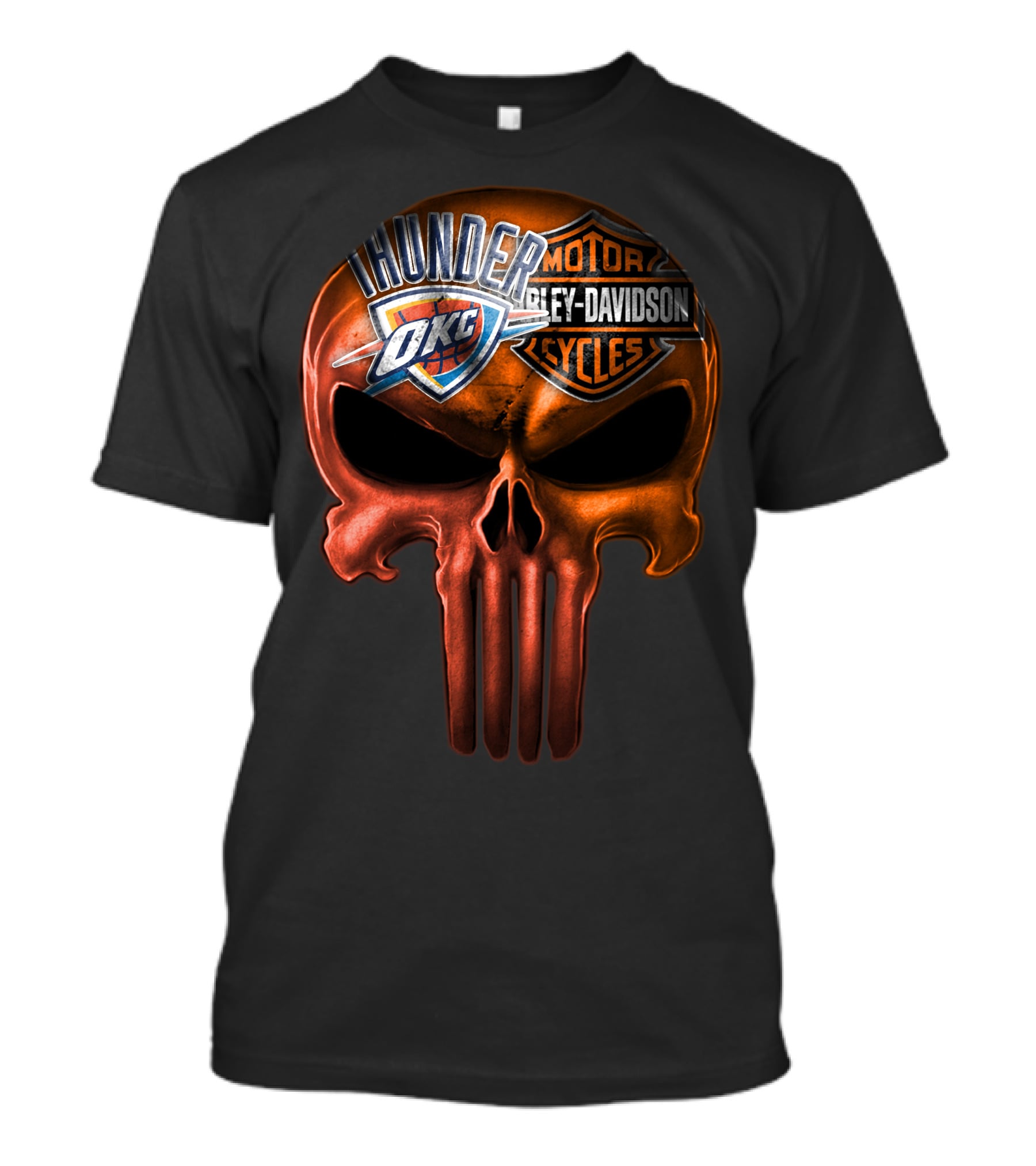 Thunder Okc Harley Davidson Motorcycles T-Shirt