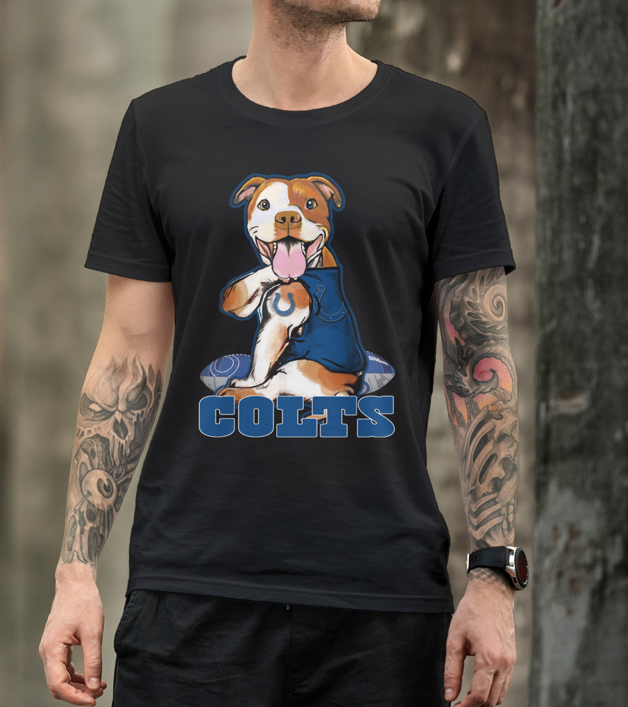 Pittbull Colts Indianapolis Football T-Shirt