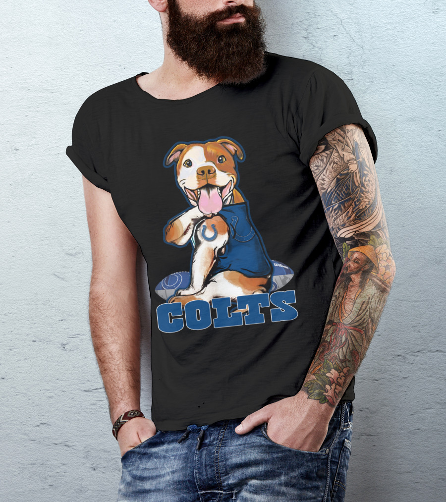Pittbull Colts Indianapolis Football T-Shirt