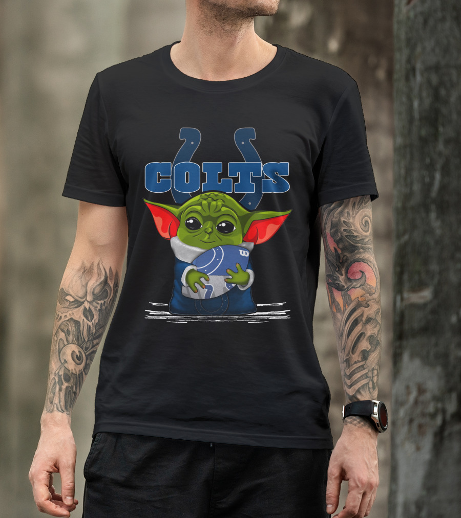 Yoda Colts Football Indianapolis T-Shirt