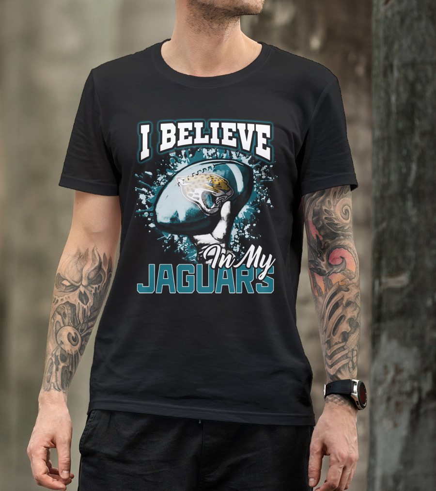 I Believe In My Jaguars Jacksonville Football Fan Support T-Shirt