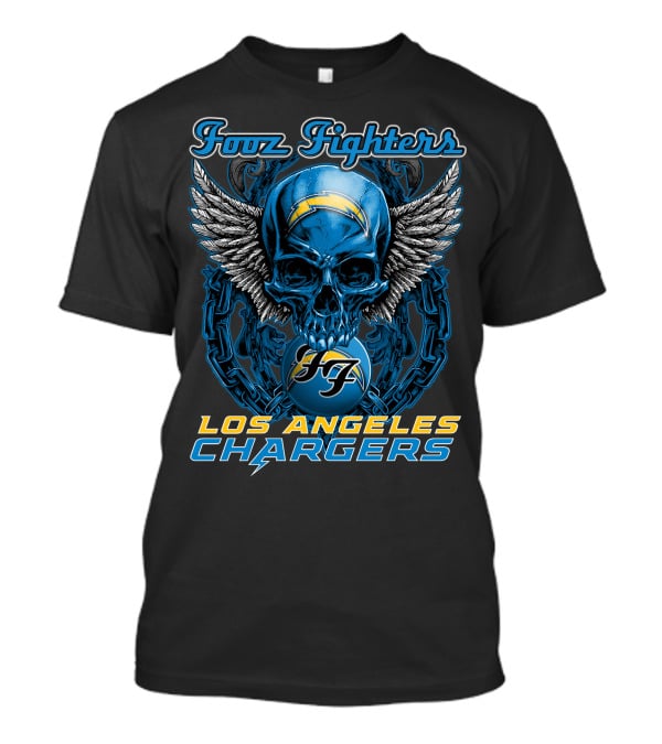 Foo Fighters Los Angeles Chargers T-Shirt