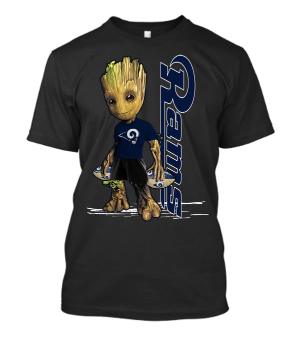 Groot Rams Los Angeles Football Fan T-Shirt