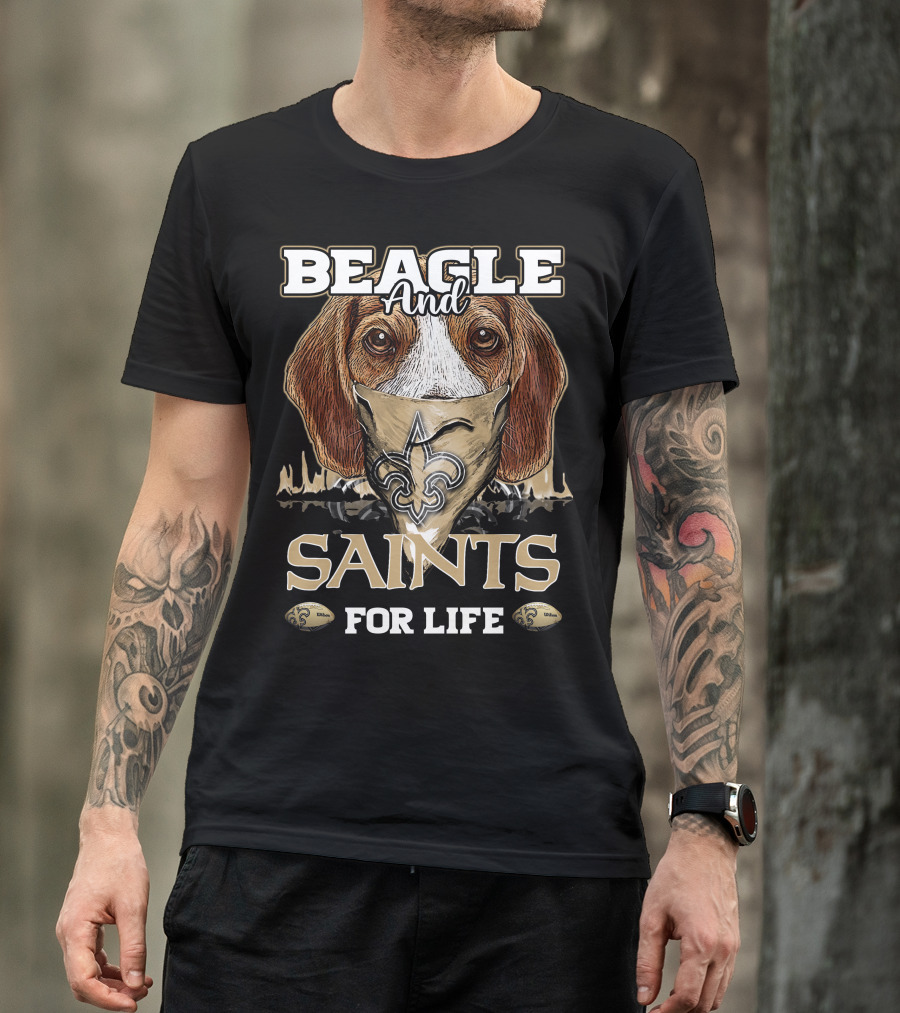 Beagle And Saints For Life T-Shirt