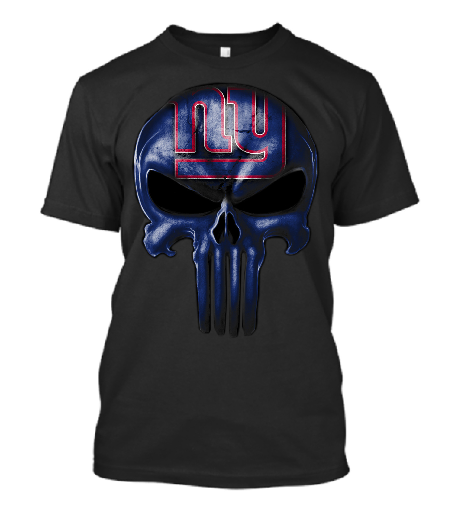 Skull Ny Giants Logo Mashup T-Shirt