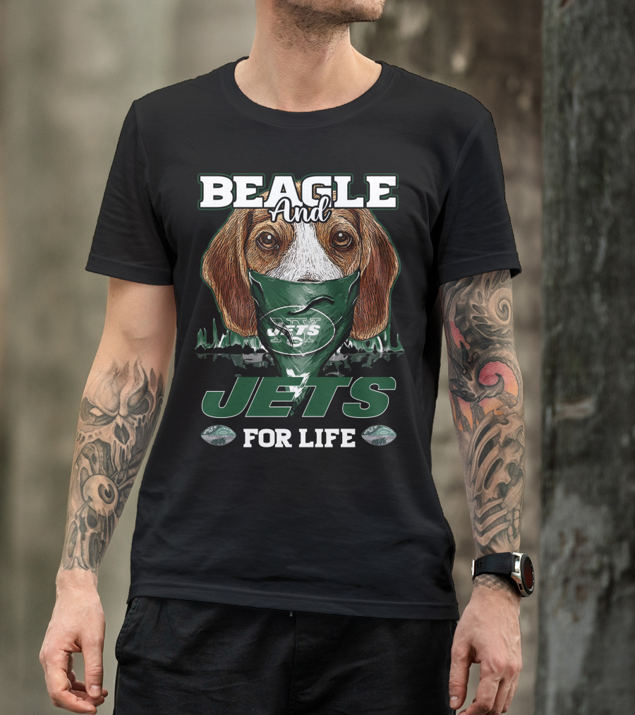 Beagle And Jets For Life T-Shirt