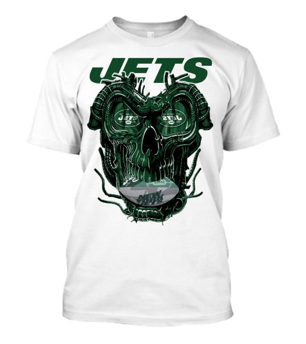 Jets Dragonskull New York Football T-Shirt