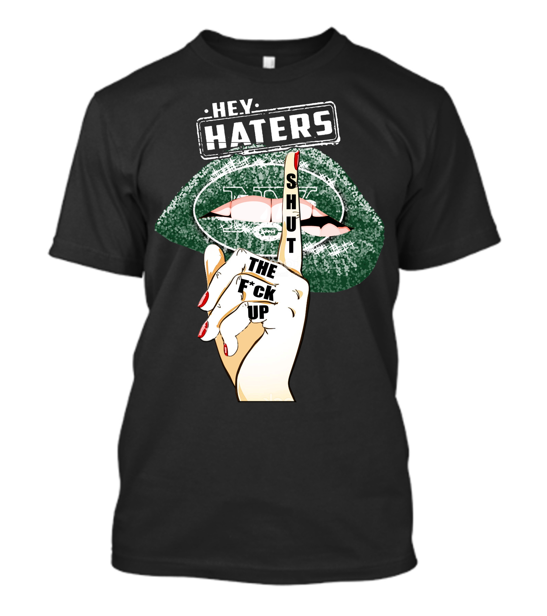 Hey Haters New York Jets Shut Up T-Shirt