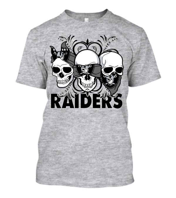 3 Skull Raiders T-Shirt