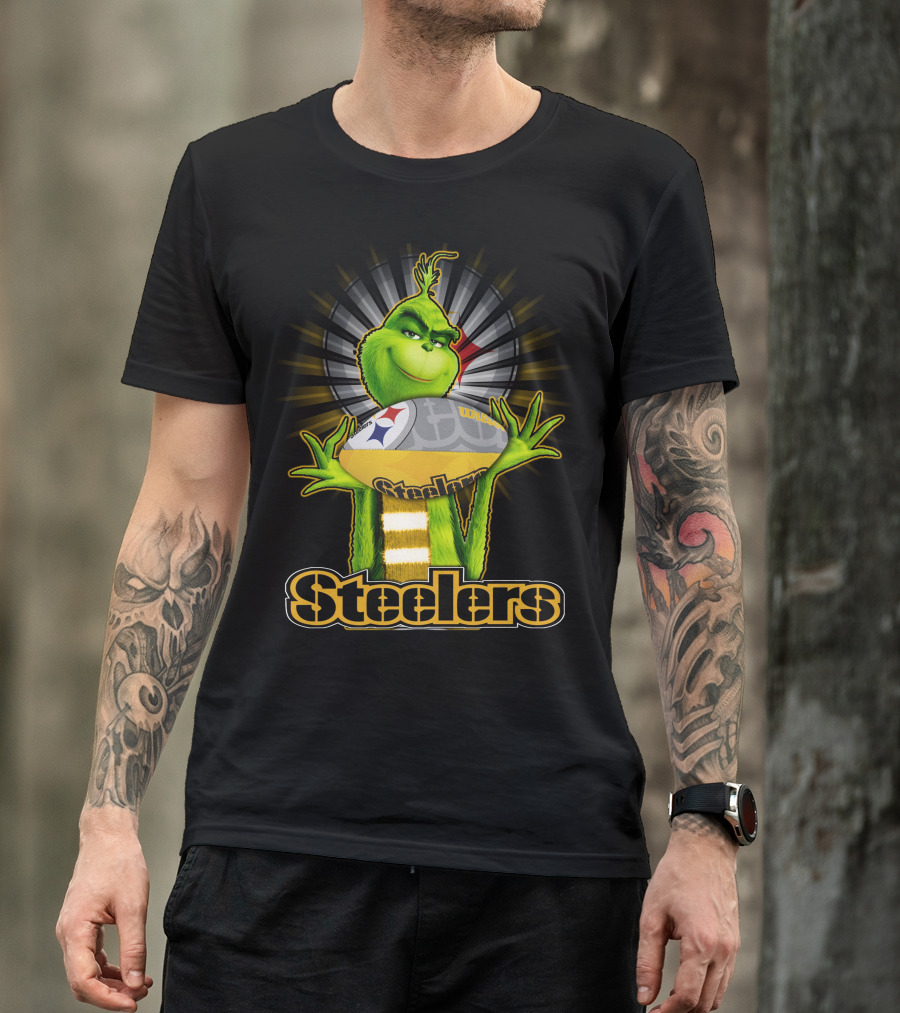Grinch Steelers Football Fan T-Shirt