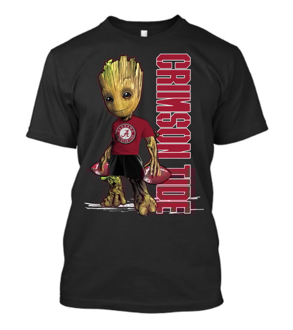 Groot Alabama Crimson Tide Football T-Shirt