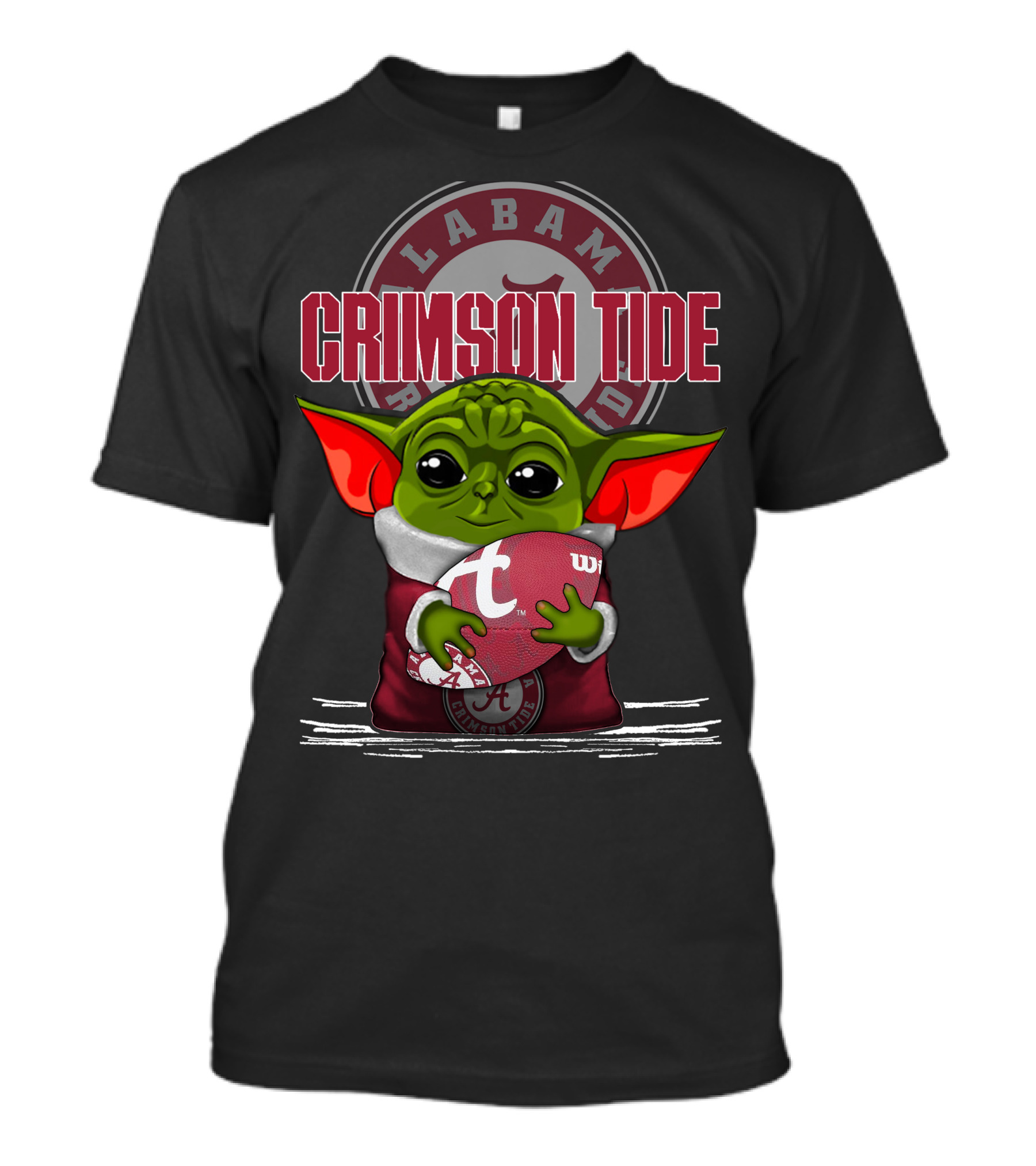 Crimson Tide Yoda Alabama Football T-Shirt