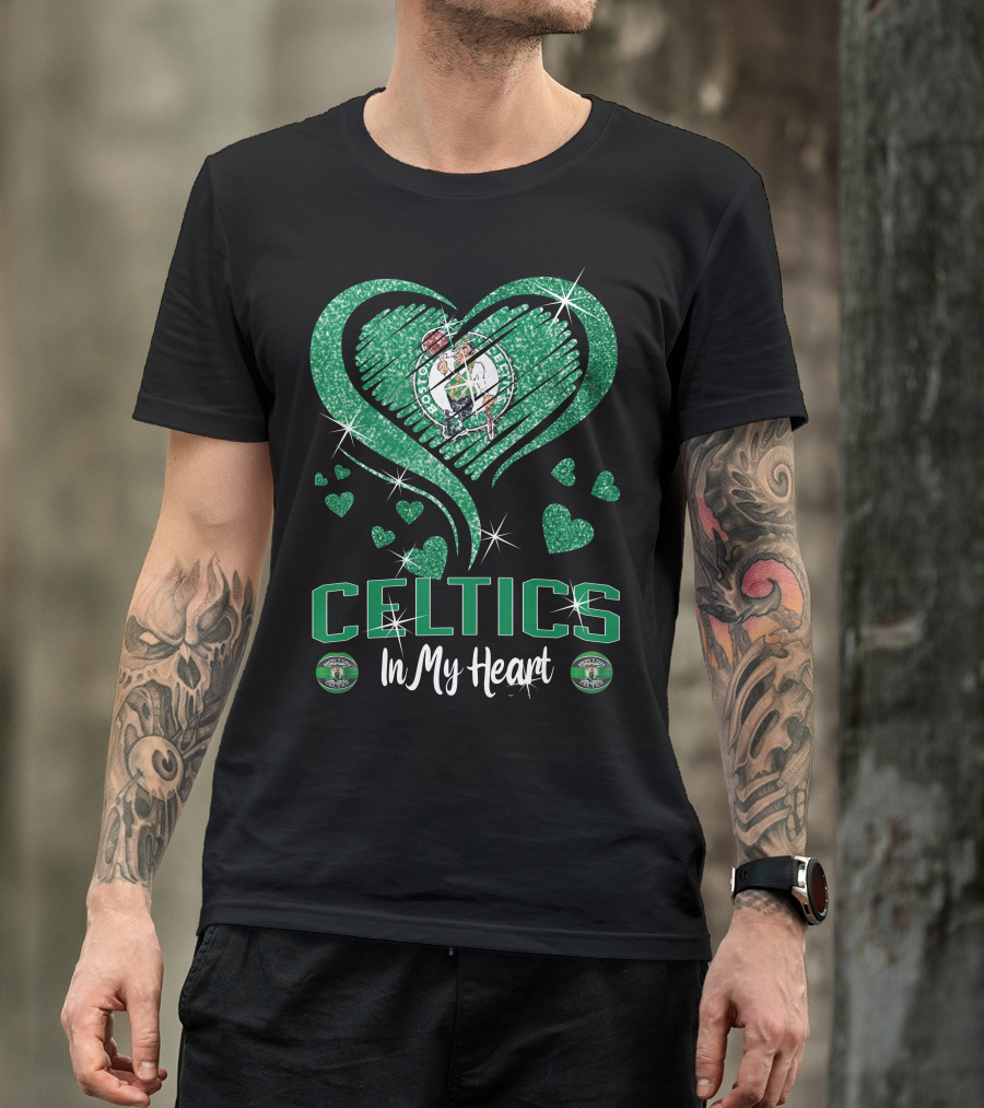Celtics Boston In My Heart T-Shirt
