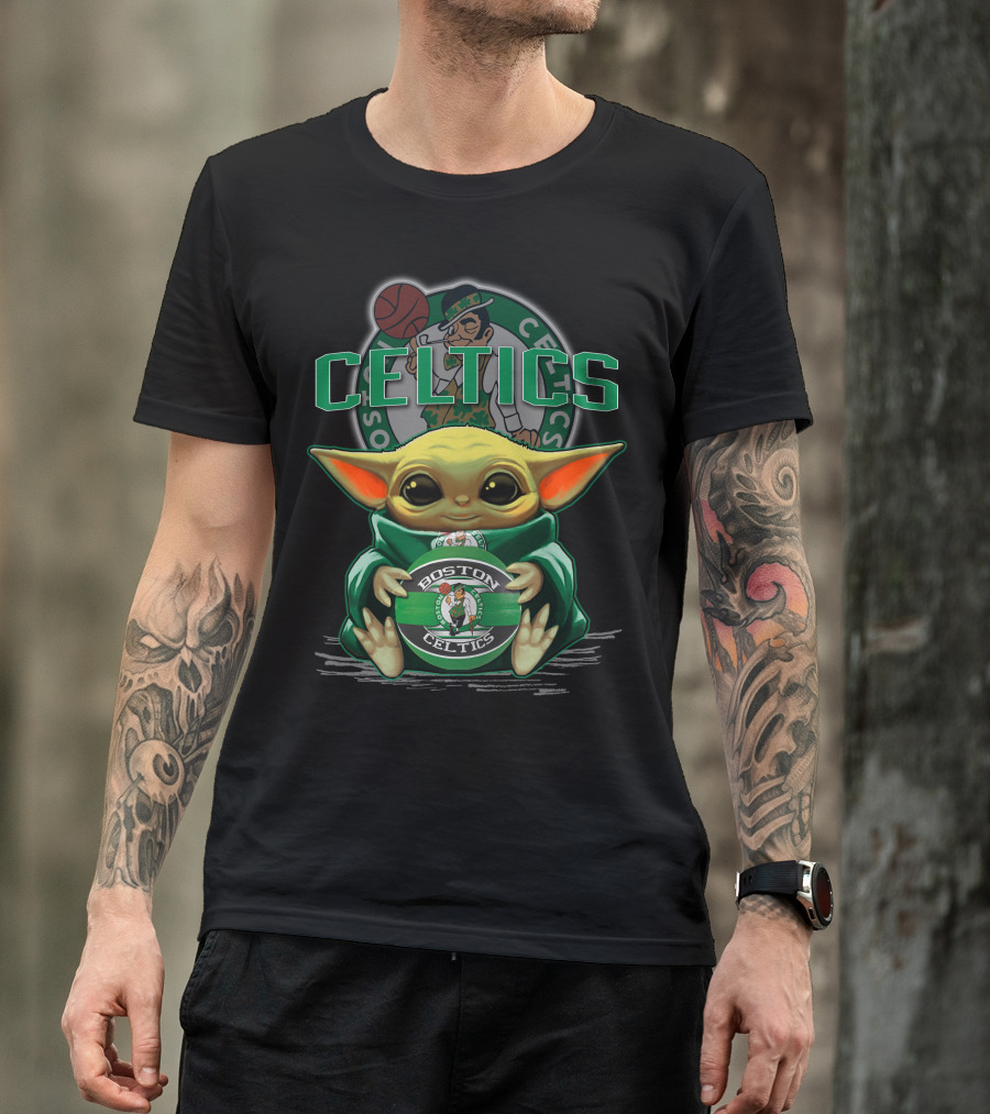 Celtics Yoda Boston Celtics T-Shirt