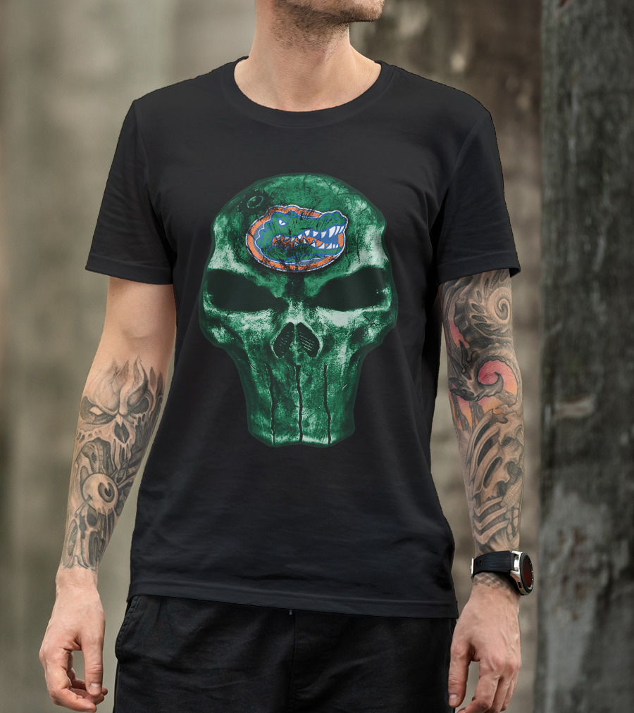 Skull Florida Gators T-Shirt