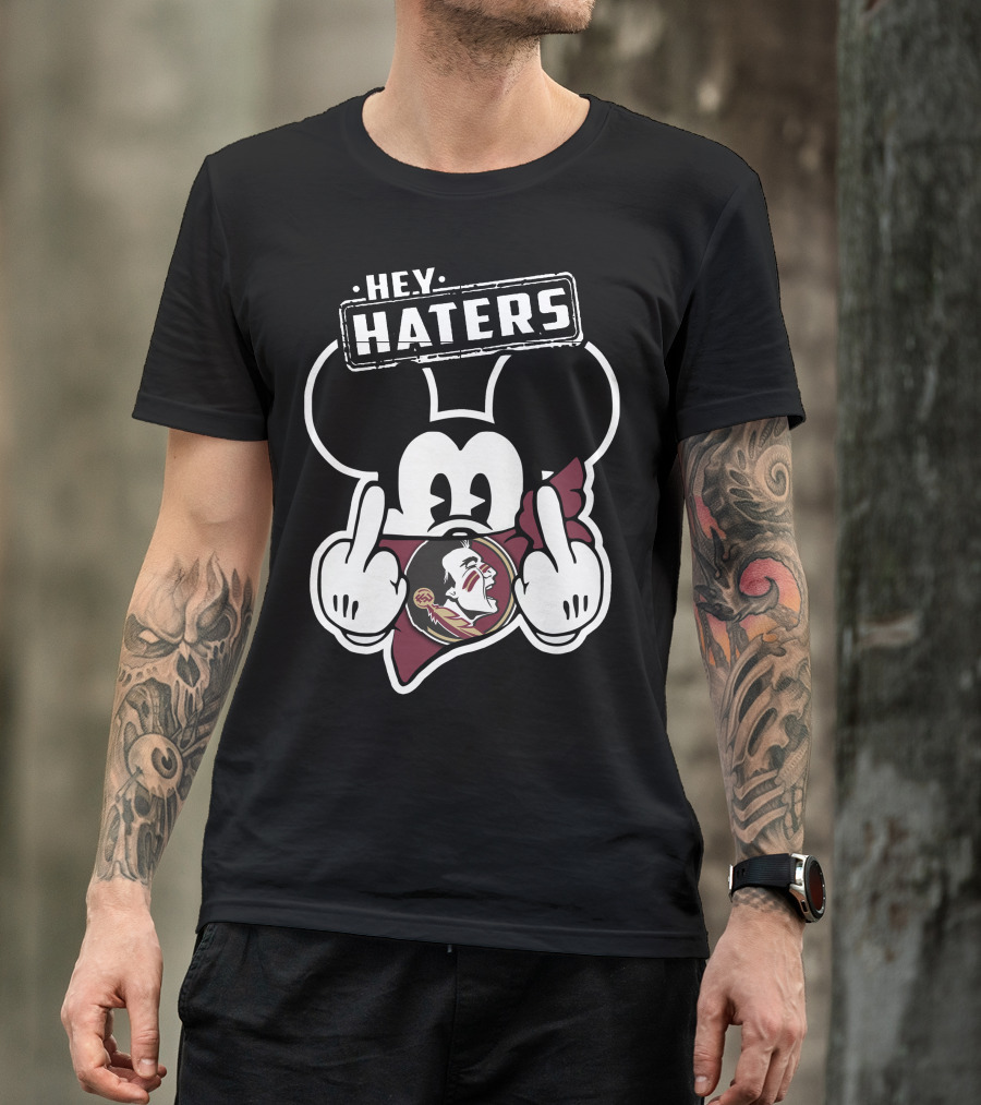 Hey Haters Mick Florida State Seminoles T-Shirt