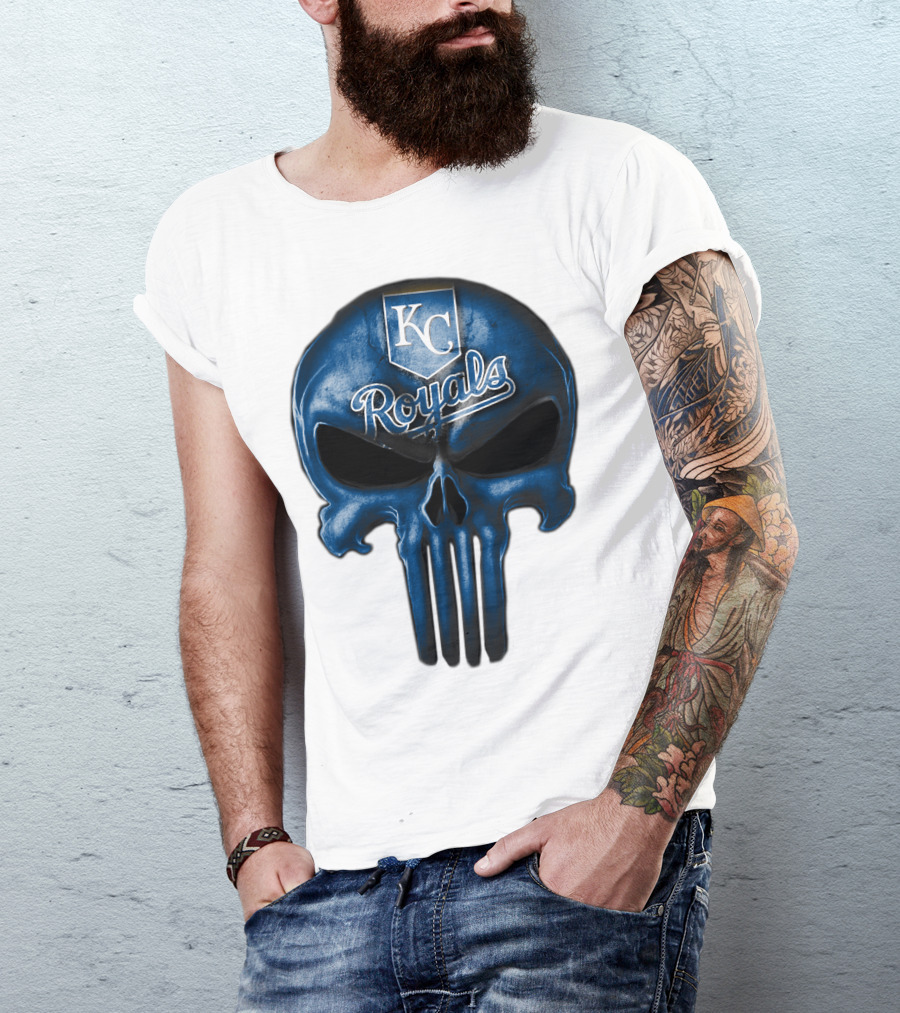 KC Royals Skull T-Shirt