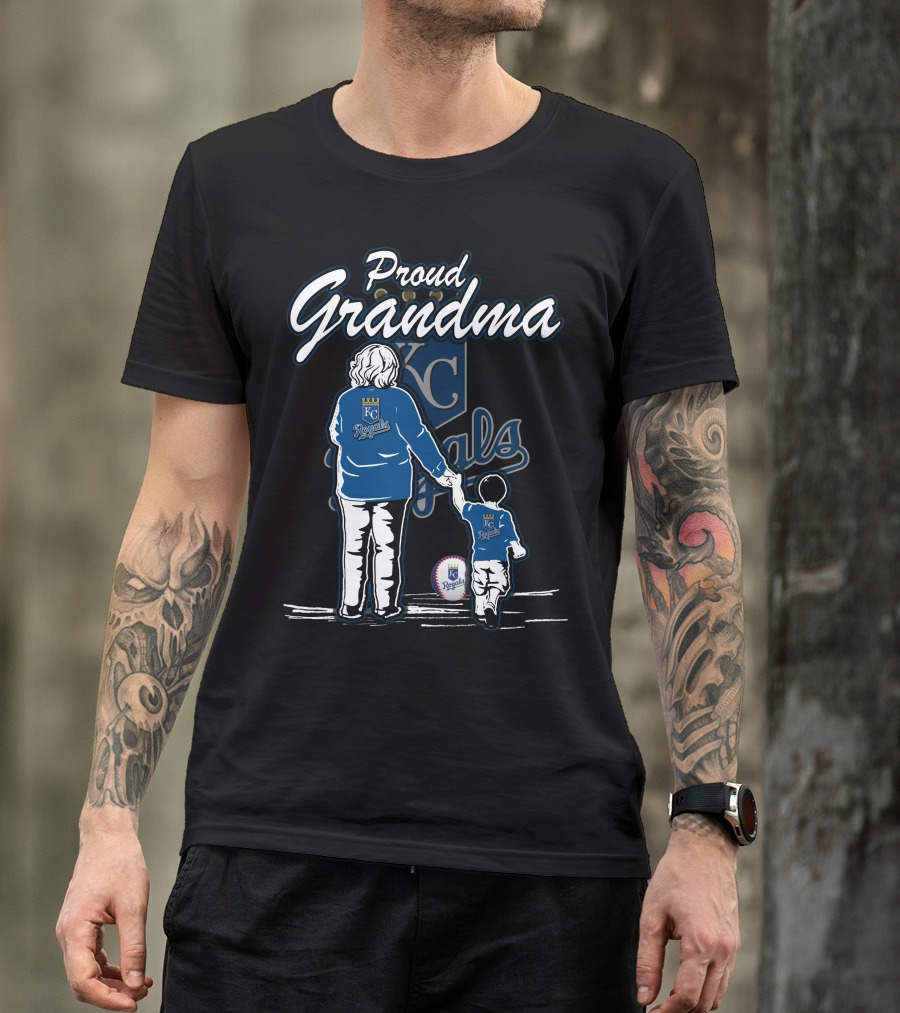 Proud Grandma Kansas City Royals KC Royals T-Shirt