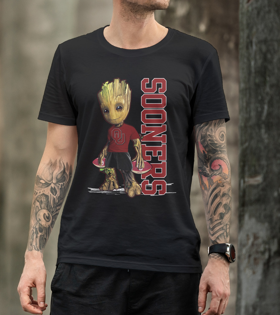 Groot Sooners OU Fan T-Shirt