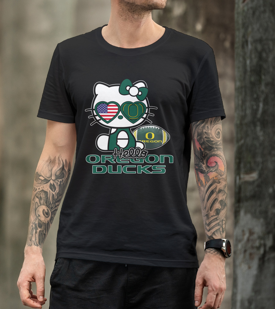 Hello Oregon Ducks T-Shirt