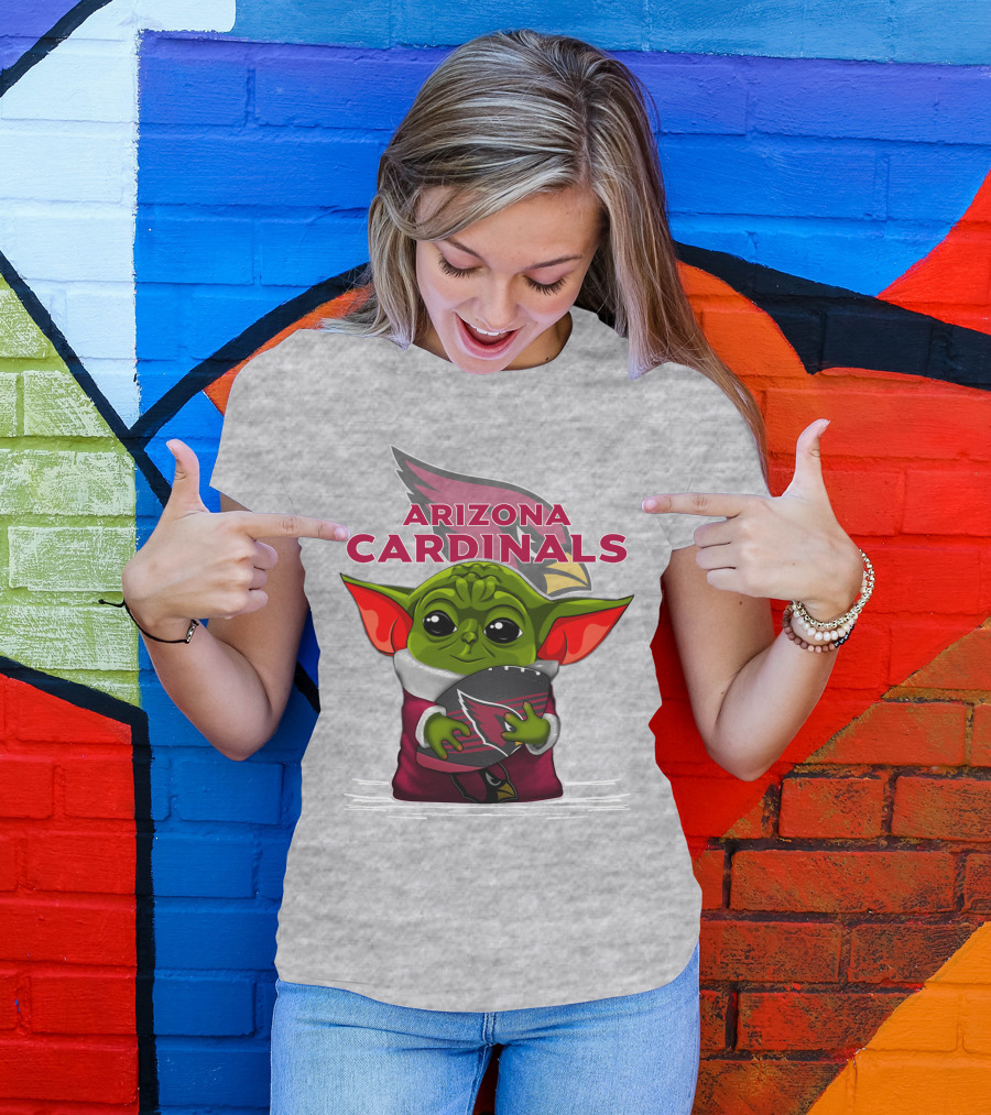 Arizona Cardinals Yoda Football Fan T-Shirt