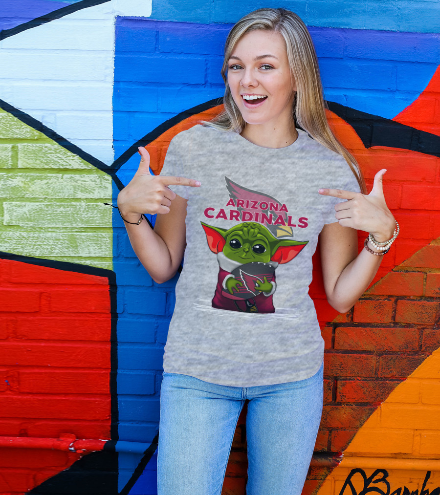Arizona Cardinals Yoda Football Fan T-Shirt