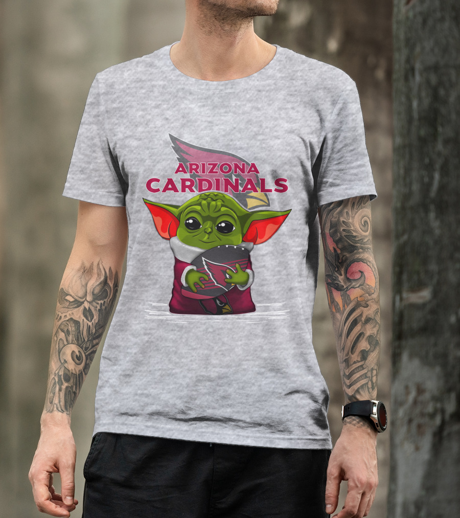 Arizona Cardinals Yoda Football Fan T-Shirt