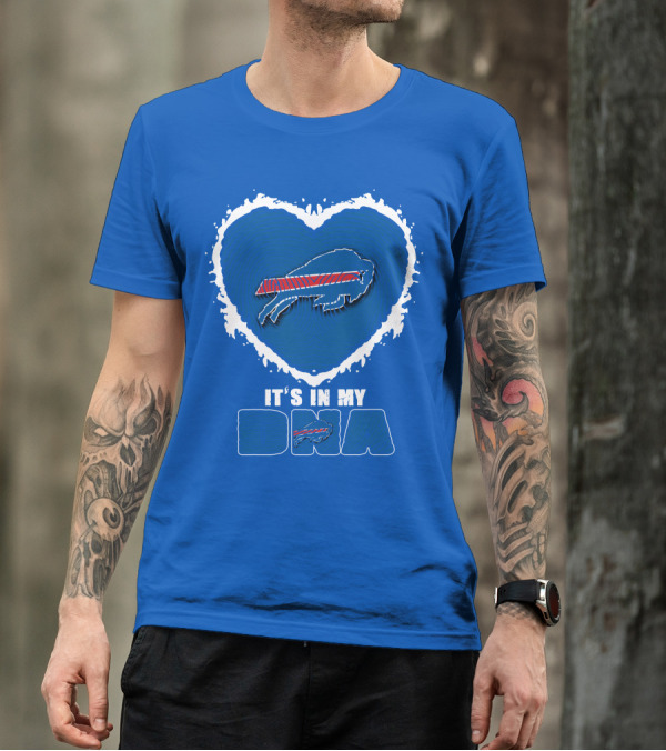 Buffalo Bills Heart It's In My DNA T-Shirt