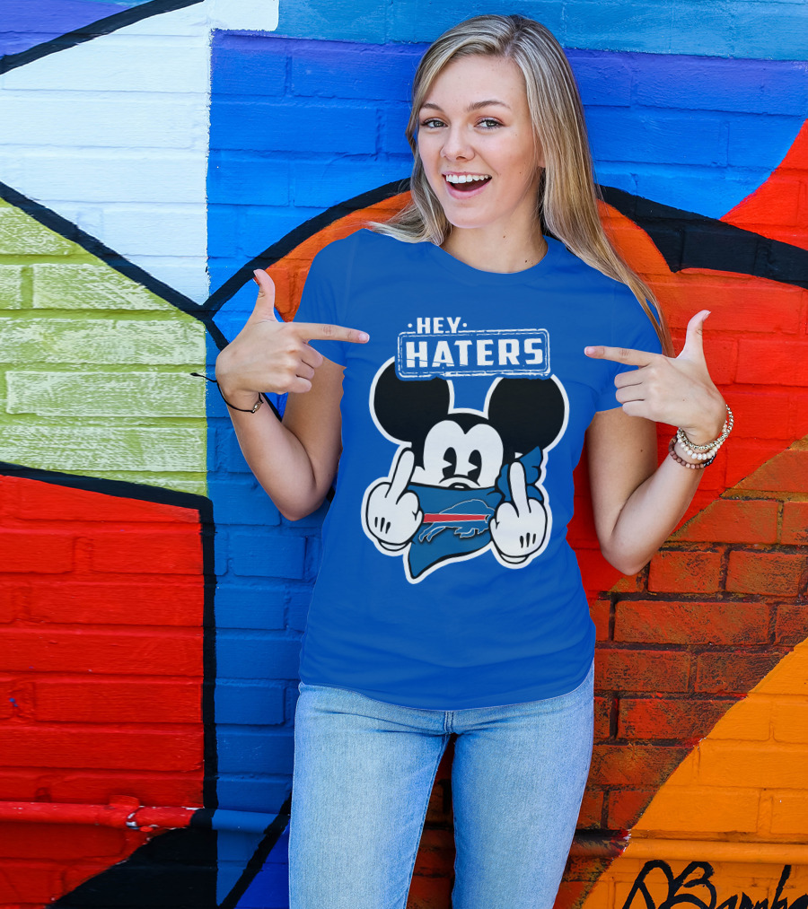 Hey Haters Mick Buffalo Bills T-Shirt