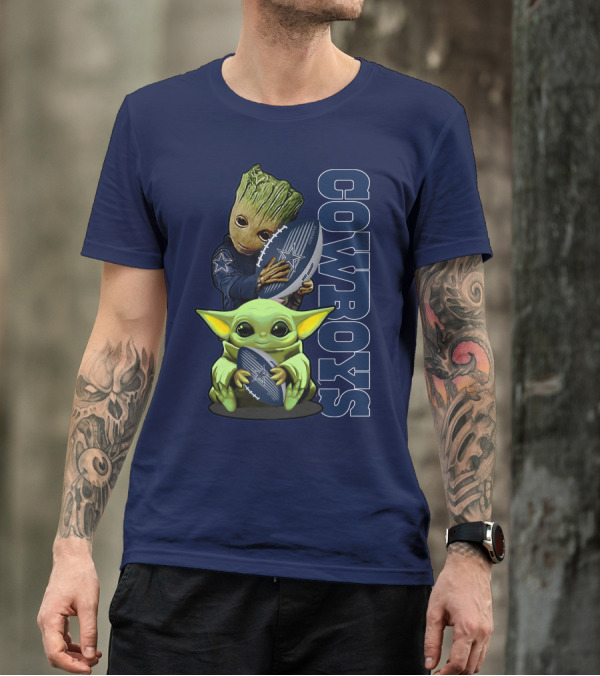 Grzd DALLAS COWBOYS COWBOYS Football Character T-Shirt