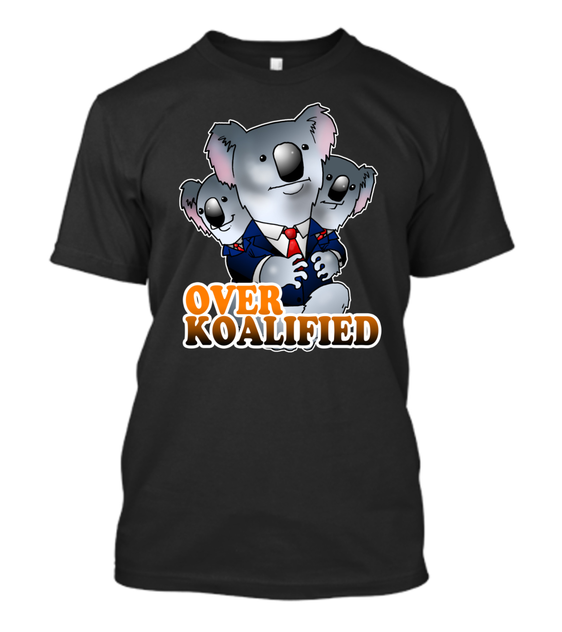 Over Koalified Koalas In Suits Trio T-Shirt