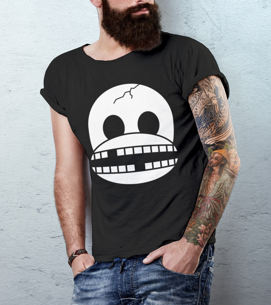 Kaws Halloween Skeleton Monkey Face T-Shirt