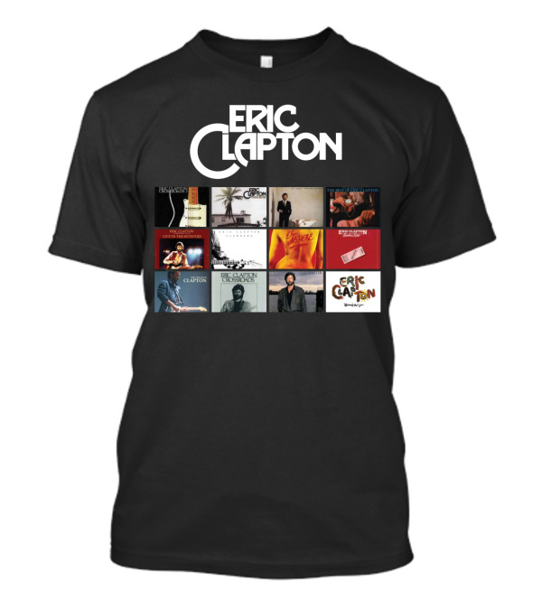 Eric Clapton Album Collection Essentials T-Shirt