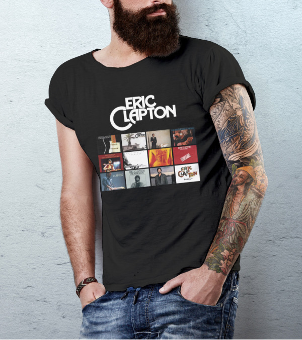 Eric Clapton Album Collection Essentials T-Shirt