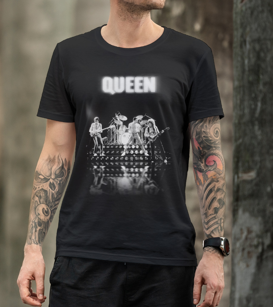 Queen Iconic Concert Stage Performance T-Shirt