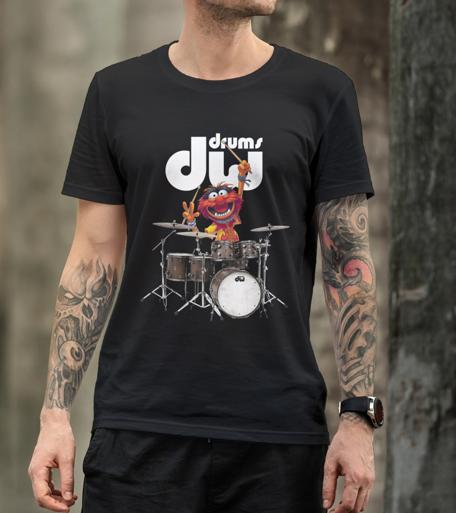 The Muppets Animal DW Drums T-Shirt