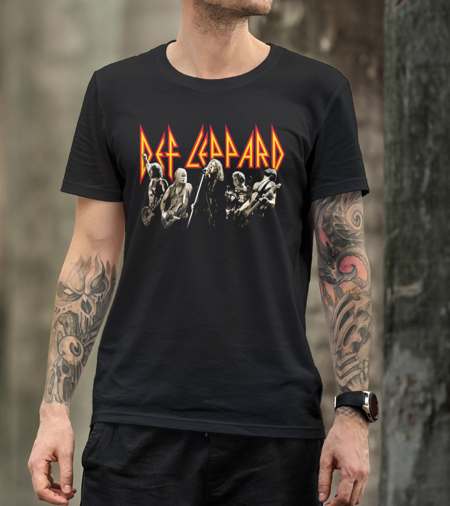 Def Leppard Band Members Performing T-Shirt