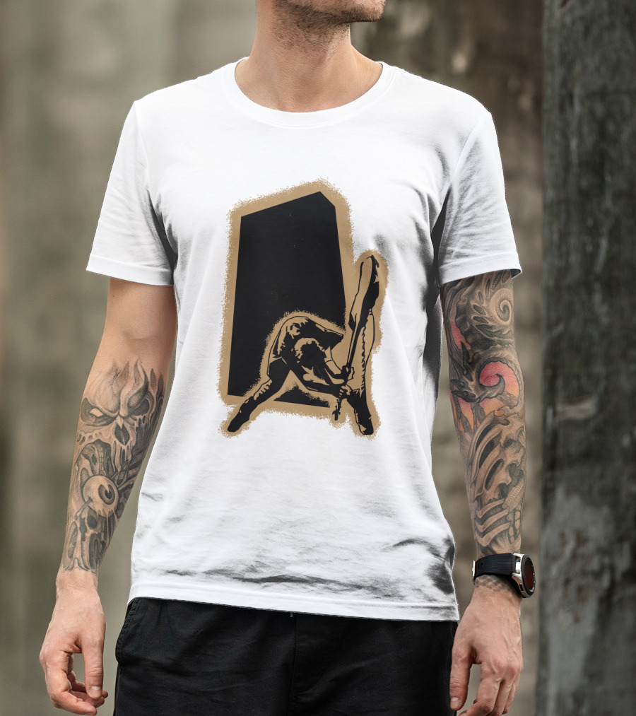 London Calling T.Rex Dinosaur Guitar Smash Iconic T-Shirt