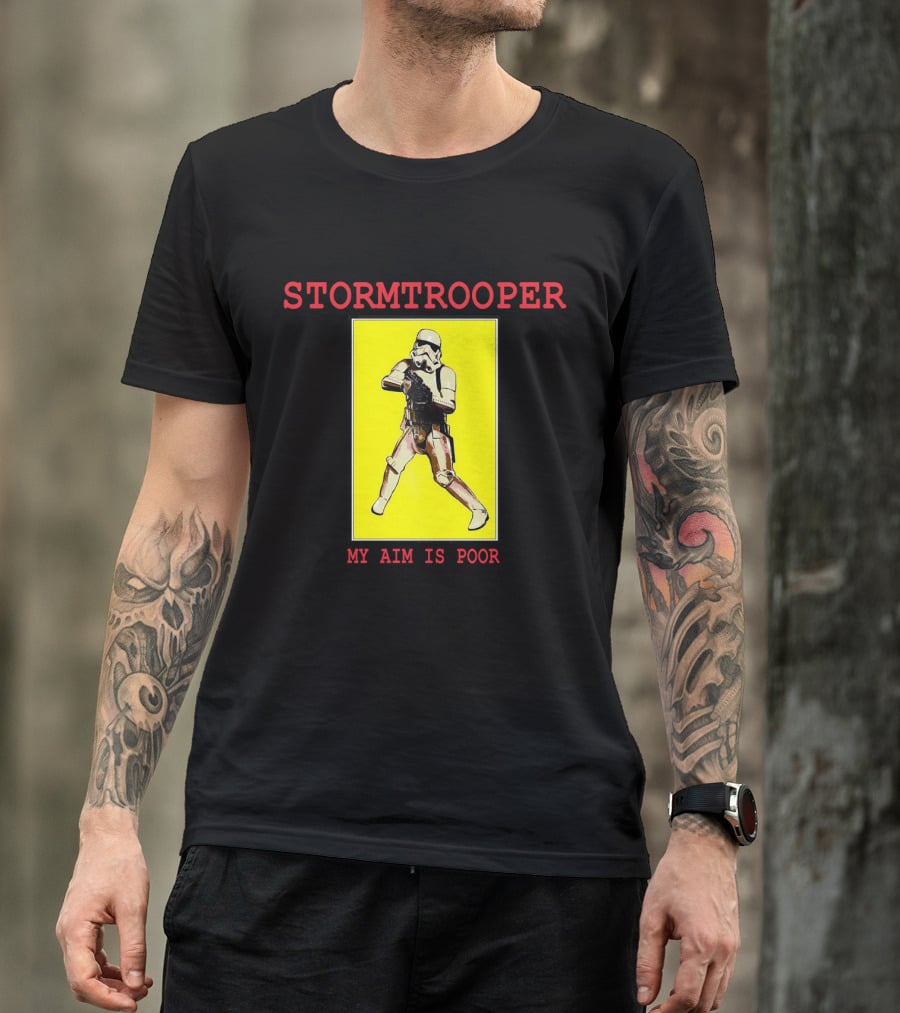 Stormtrooper My Aim Is Poor T-Shirt