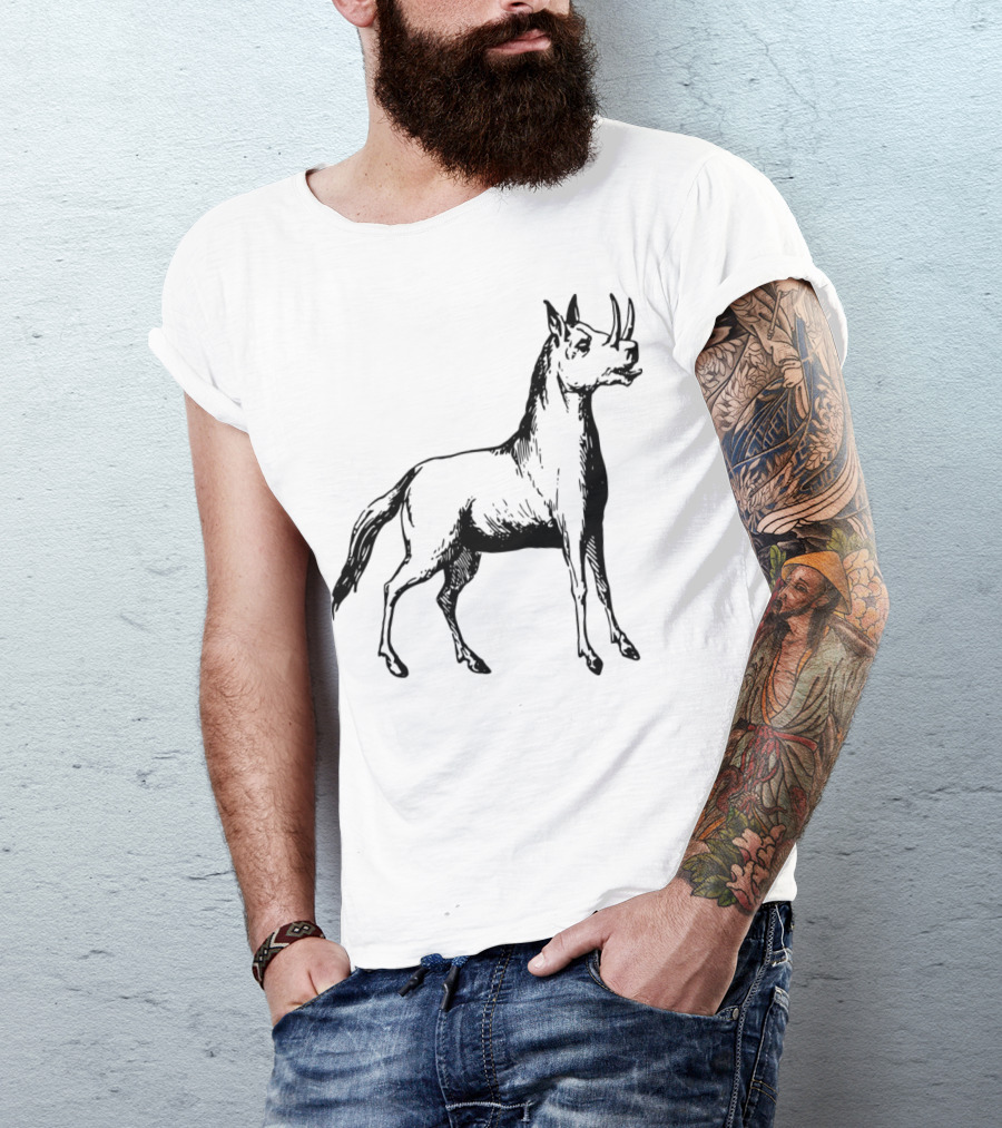 Hallowee Unicorn Rhinoceros Fusion T-Shirt