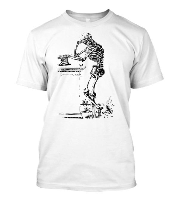Cool Man Skeleton Bartender T-Shirt