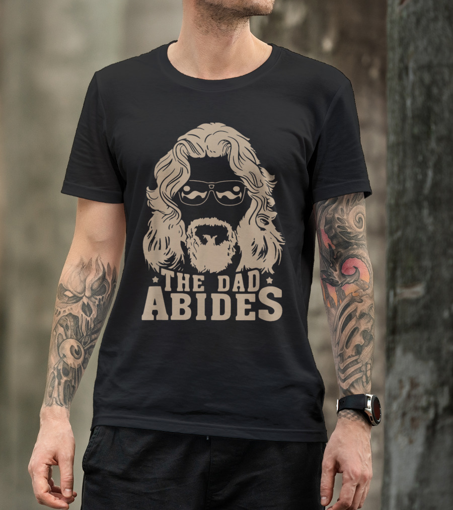 The Dad Abides Big Lebowski T-Shirt