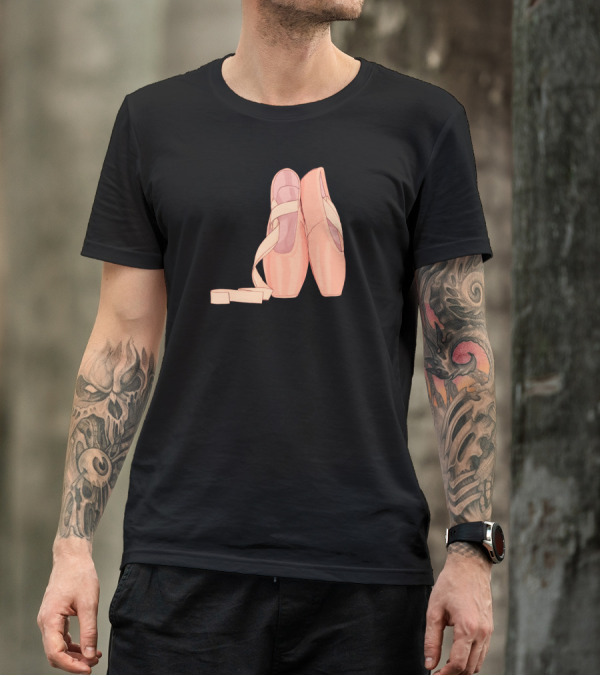 Ballet Pointe Shoes Dance T-Shirt
