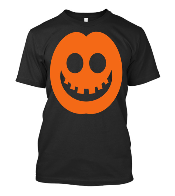 Smiling Halloween Pumpkin Face Costume Ideas T-Shirt