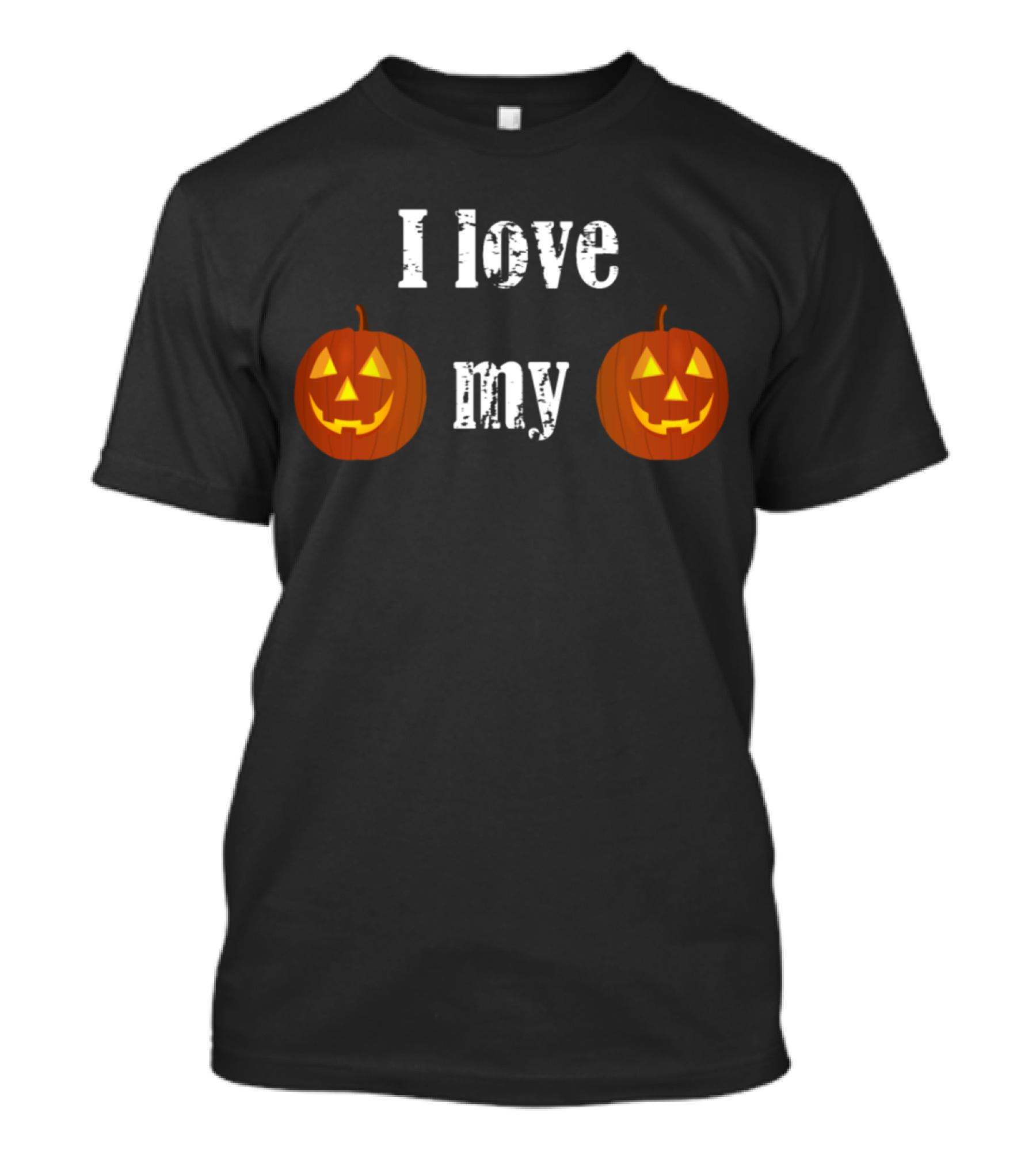 I Love My Pumpkin Jack-O'-Lanterns T-Shirt
