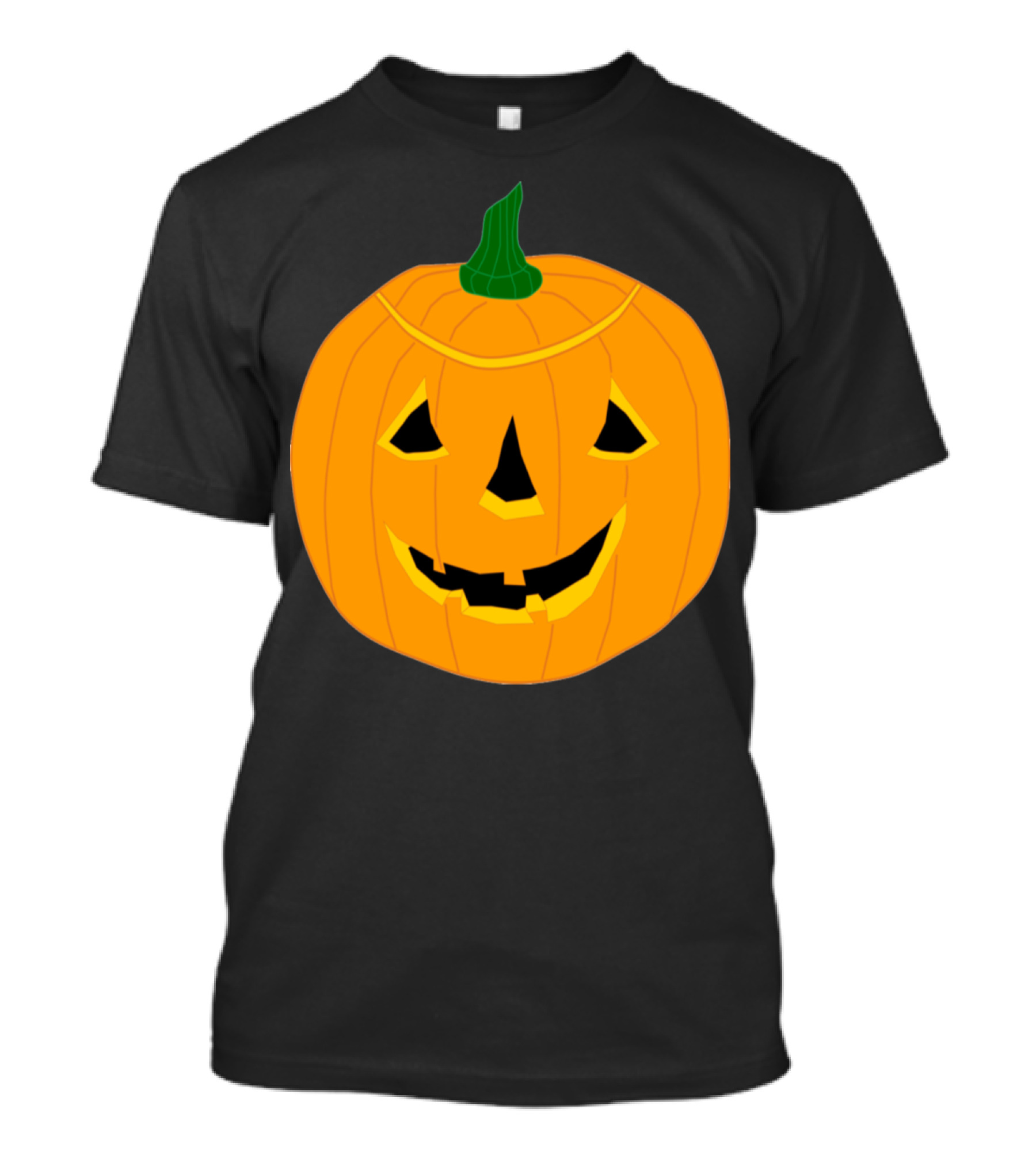 Happy Halloween Jack-o'-Lantern Pumpkin Face T-Shirt