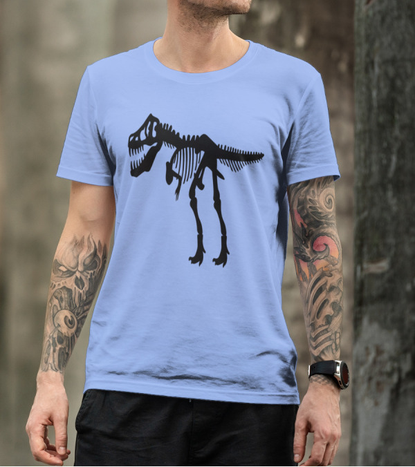 Tyrannosaurus Rex T.Rex Dinosaur Skeleton T-Shirt